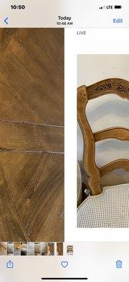 Want to match a piece of your furniture? I can do it