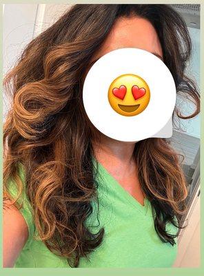 This is the day after! I can't wait to get back to him!