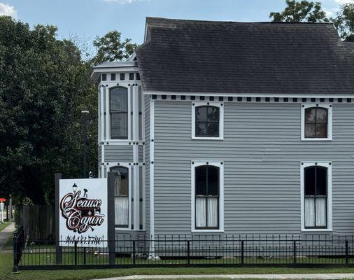 View of the Goodwin side of the restaurant.