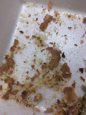 Crumbled bread from dec 2018 -pre remodel