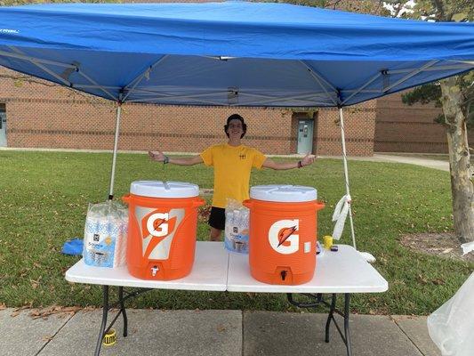 The SEVMG Water Boys are ready to fill your cups!