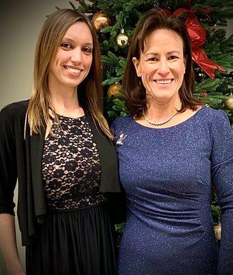 Geneveive Cohoon, practice manager Karen Vibe, Associate Branch Manger