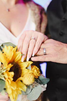 My wedding nails, done by US Nails.