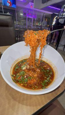 Shrimp and birria ramen yall