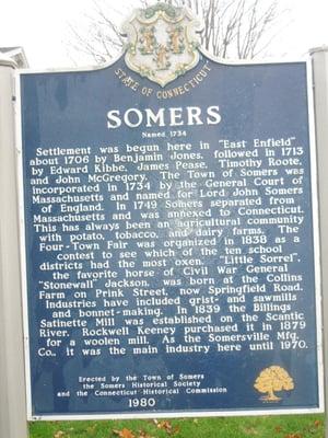 Somers Historical Marker