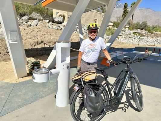 At CV Link entrance on El Cielo