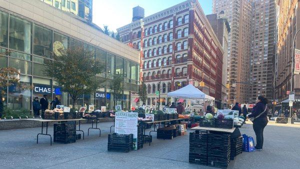 Astor Place Greenmarket