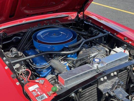1969 Mustang Engine Completed
