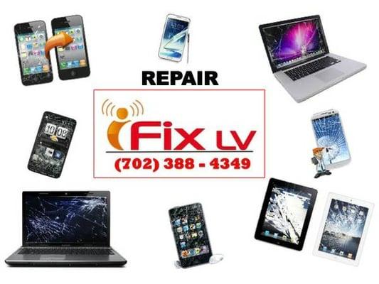 iPhone Repair, Laptop Repairs, Ipad repairs.