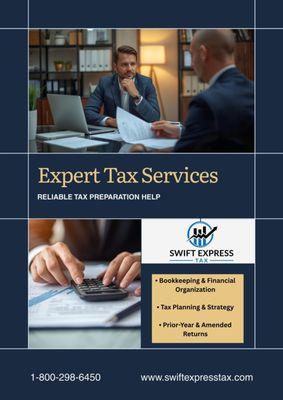 We provide accurate, compliant, and strategic tax services for individuals, entrepreneurs, and small business owners. Our firm is committed