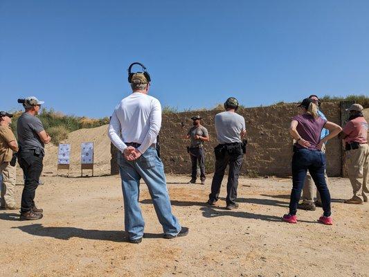 Bullets & Bagels SEAL Handgun Class