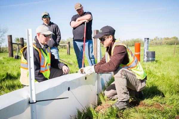 Installation training session