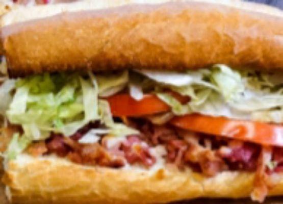 Garlic roast pork BLT