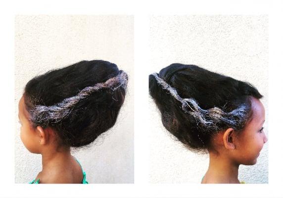 Bride of Frankenstein up do for Halloween