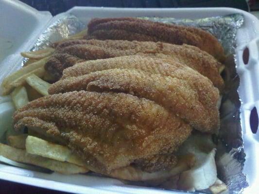 This is the catfish meal