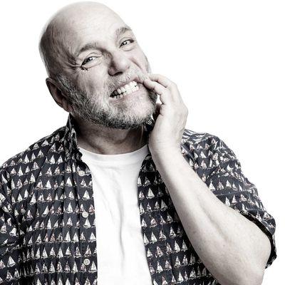 Vanya and Sonia and Sasha and Spike Character portrait for theater promotion