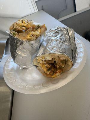 Burrito breakfast