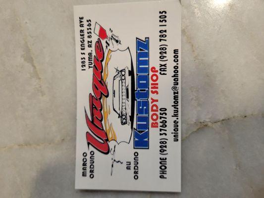 Unique Kustomz Body Shop