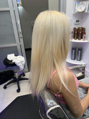 Bleach root touch up