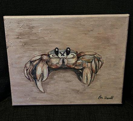 Smiley oil on canvas