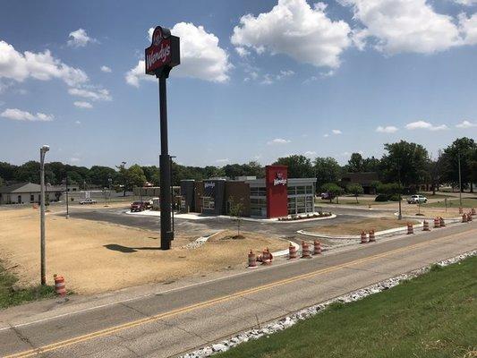 From the ground up construction @ WENDY'S in Marion, AR