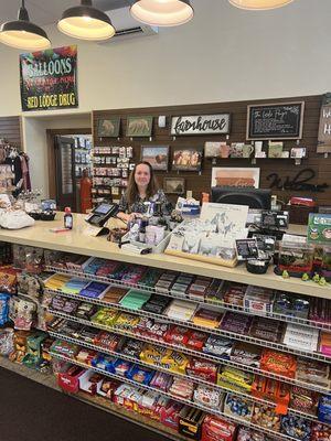 Helpful courtesy staff