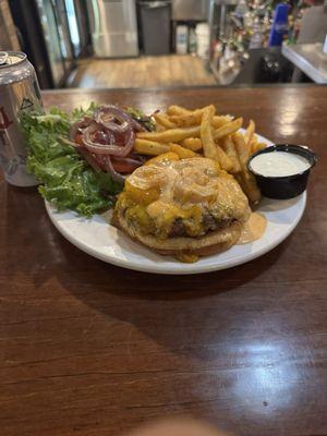 I had an exceptional surf turf burger Thank you, John and Thomas