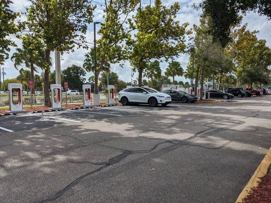 Tesla Supercharger in Daytona Beach