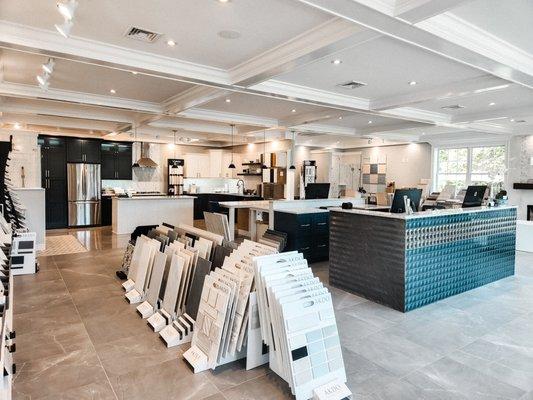 Let us help you with your tile, kitchen and bath design projects.