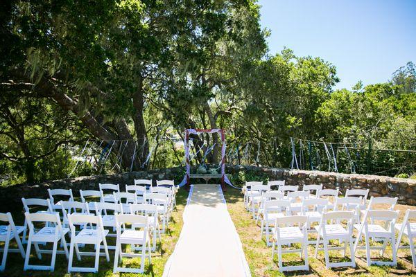 Outside Wedding Ceremony