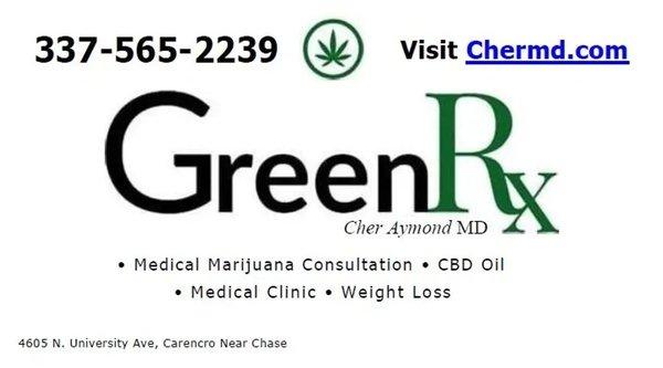 GreenRx Dr. Cher Aymond