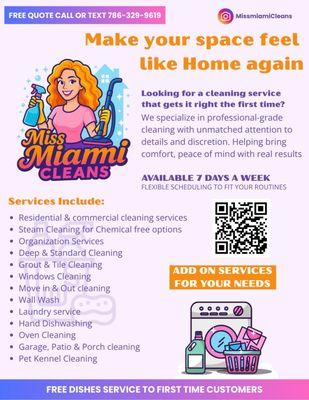 Miss Miami Cleans