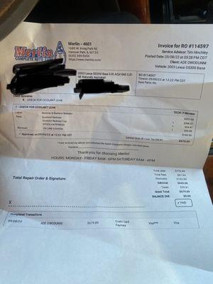 Look at the radiator price