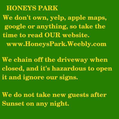 Honeys Conservative Values Dog Park