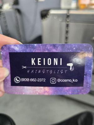 Keioni is the best!! She is so kind and patient, and she does very good work