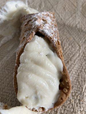Large cannoli $2.50
