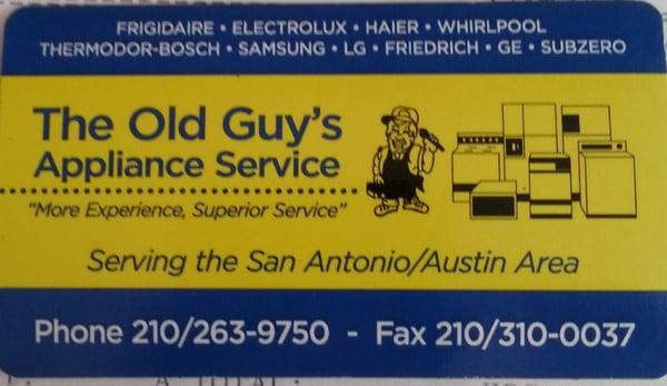 The Old Guys Appliance Repair