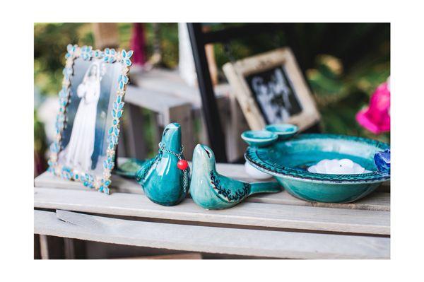 Outdoor wedding decorations