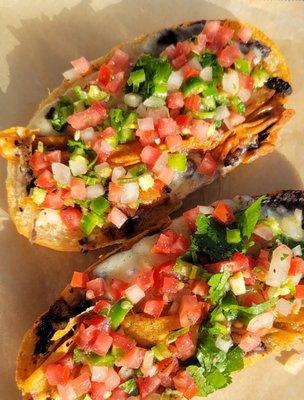 Molletes. Hearty breakfast!