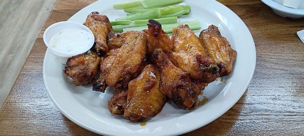 Teriyaki wings