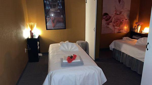 Foot Spa Time has clean, comfortable rooms. Perfect for a peaceful, relaxing time!