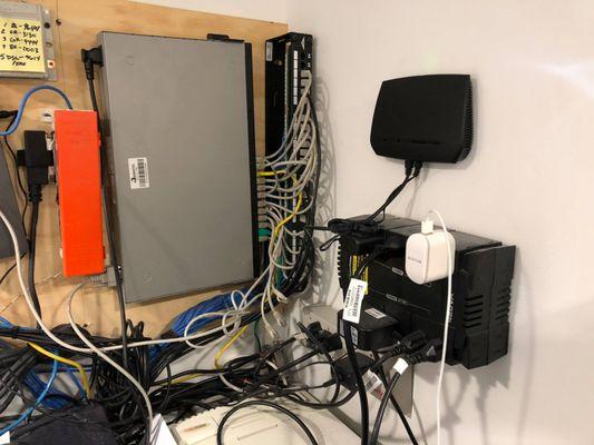 Client install before photo