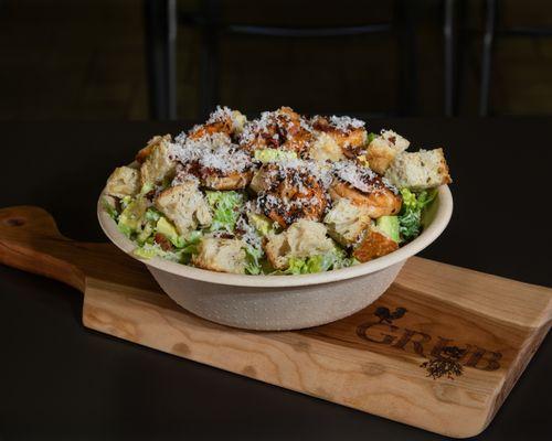 Fire Grilled Shrimp and Bacon Salad