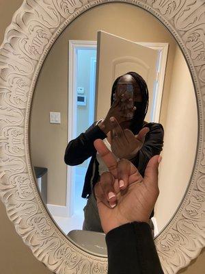 First day I got them done