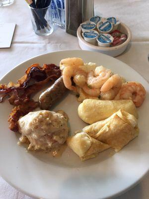 Brunch sampler.....very very good!