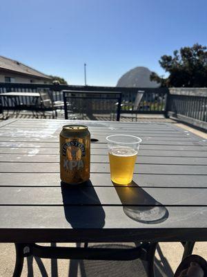 The view from the patio