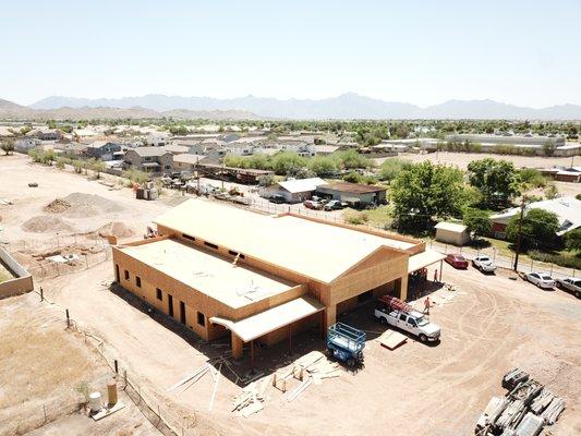 Start to finish commercial construction.