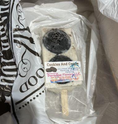 New items local ice cream