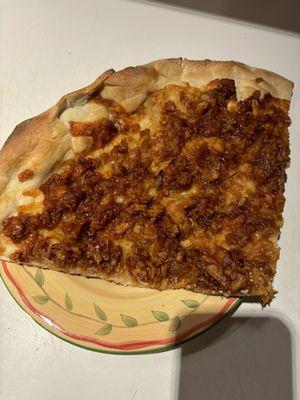 Bbq pizzas