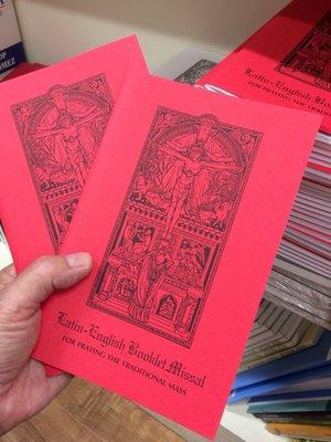 Learning Latin is cool and having this Latin-English Mass Booklet Missal will get you started..;-)